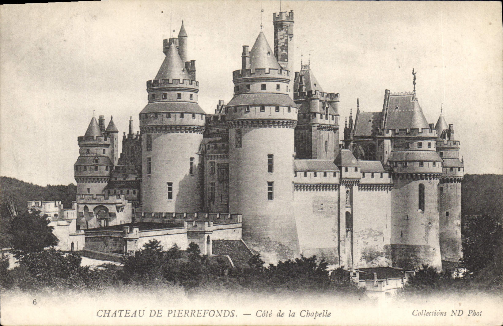 Château de Pierrefonds — Côté de la Chapelle — Collections ND Phot