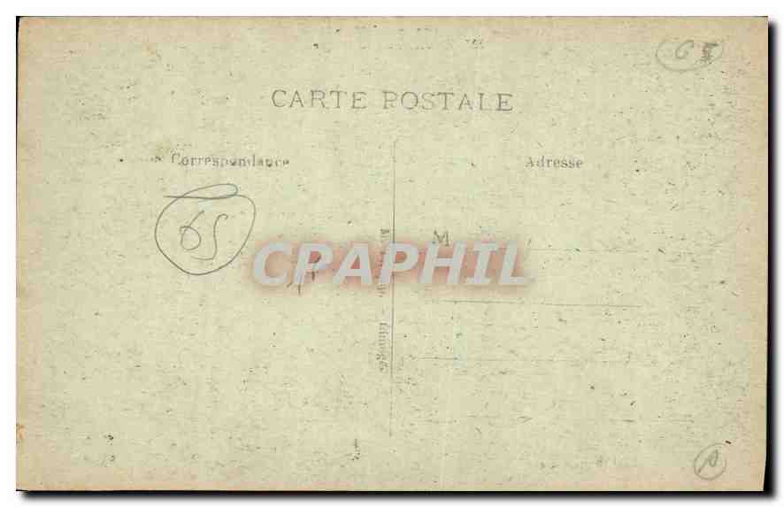 CPA Gavarnie Le Cirque  — Verso