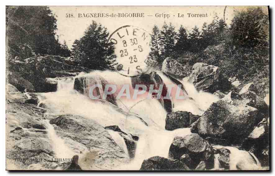 Bagnères-de-Bigorre — Gripp — Le Torrent — Éditeur Léon Bachelier-Libraire