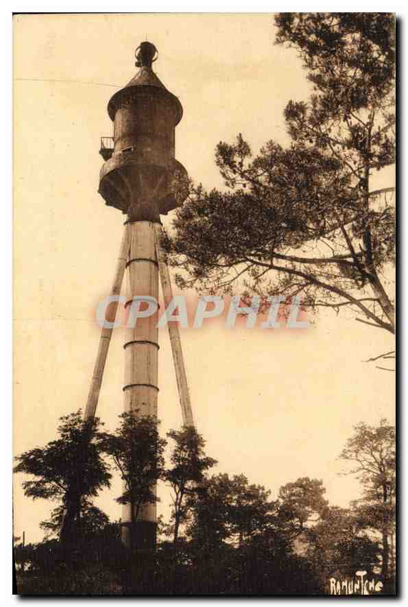 CPA Vieux Phare de la Palmyre 