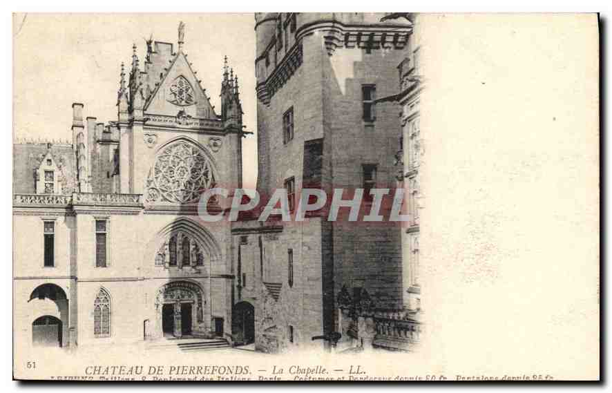Château de Pierrefonds — La Chapelle — Rippon, Paris