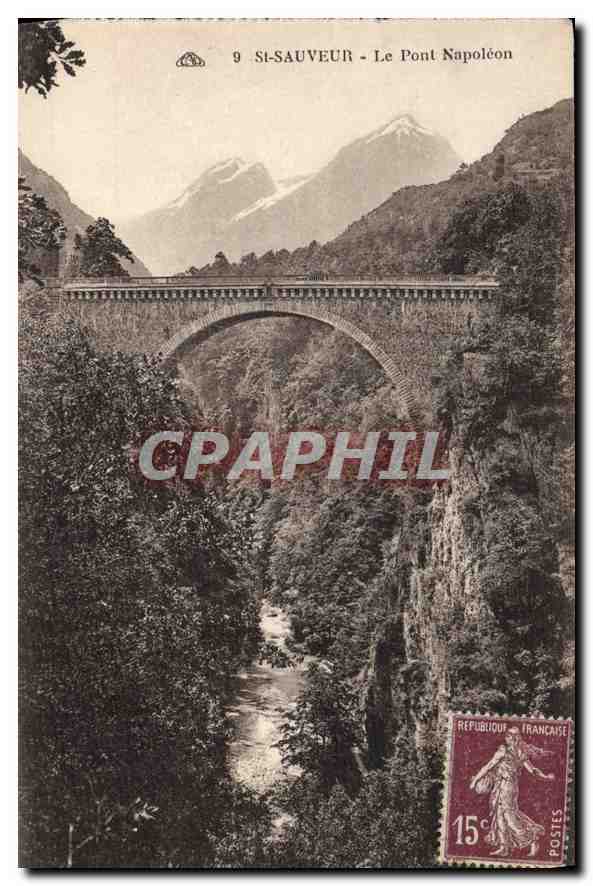 CPA St Sauveur Le Pont Napoleon 