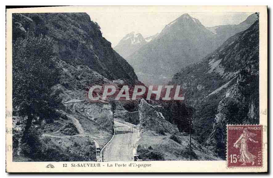 St-Sauveur - La Porte d'Espagne — éditeur inconnu, n° 12
