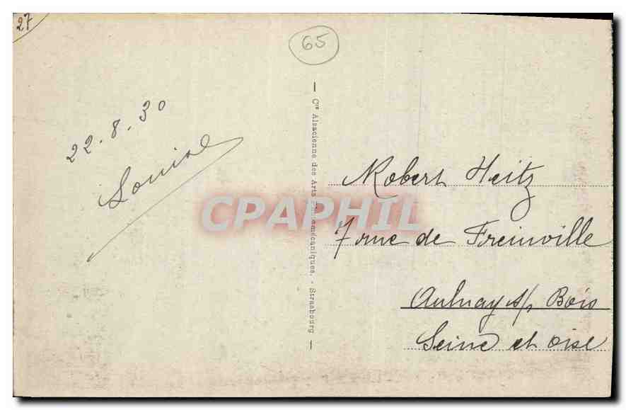 St-Sauveur - La Porte d'Espagne — éditeur inconnu, n° 12 — Verso