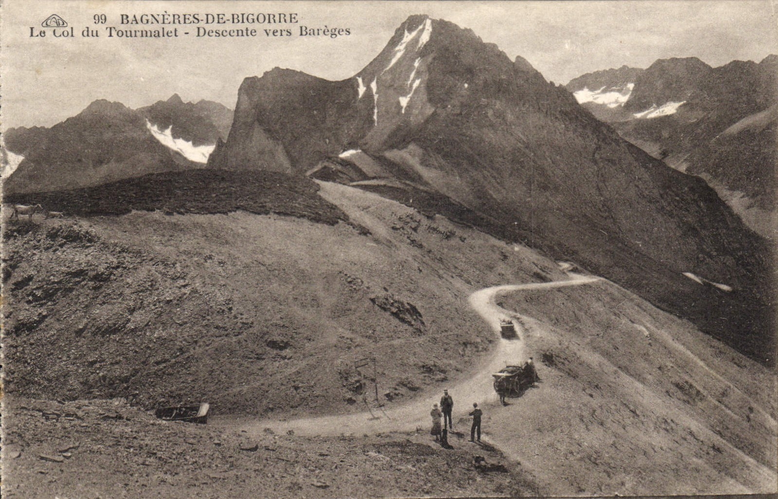 Col du Tourmalet — Abstieg nach Barèges — Bagnères-de-Bigorre, n°99