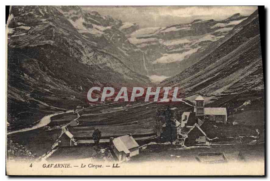 CPA Gavarnie Le Cirque 