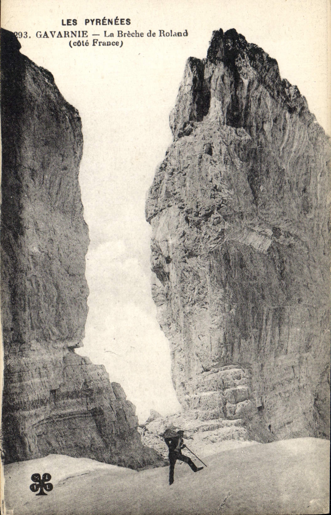 CPA Gavarnie La Breche de Roland 