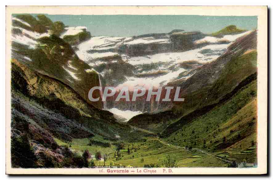 CPA Gavarnie Le Cirque 
