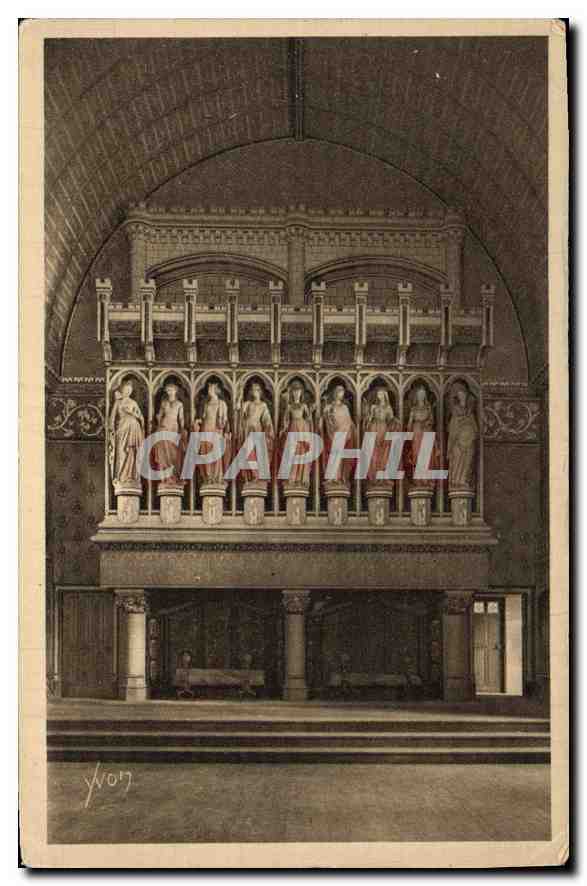 Kamin der Halle der Ritter — Schloss Pierrefonds — Edition d'Art Yvon, Paris