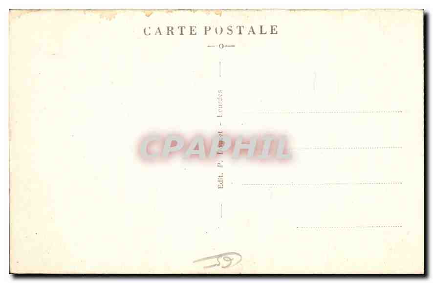 CPA Saint Sauveur Le Pont Napoleon  — Verso