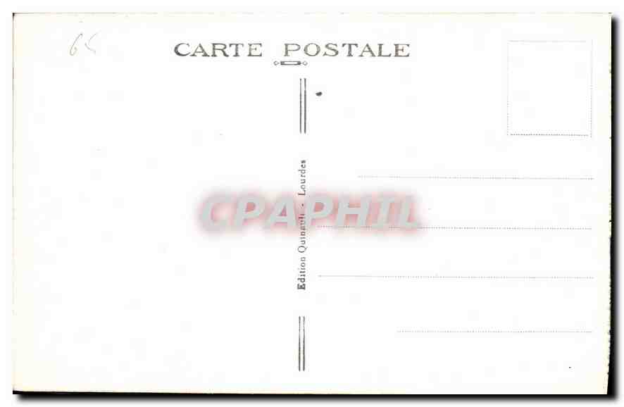 CPA Saint Sauveur Le Pont Napoleon et la George  — Verso