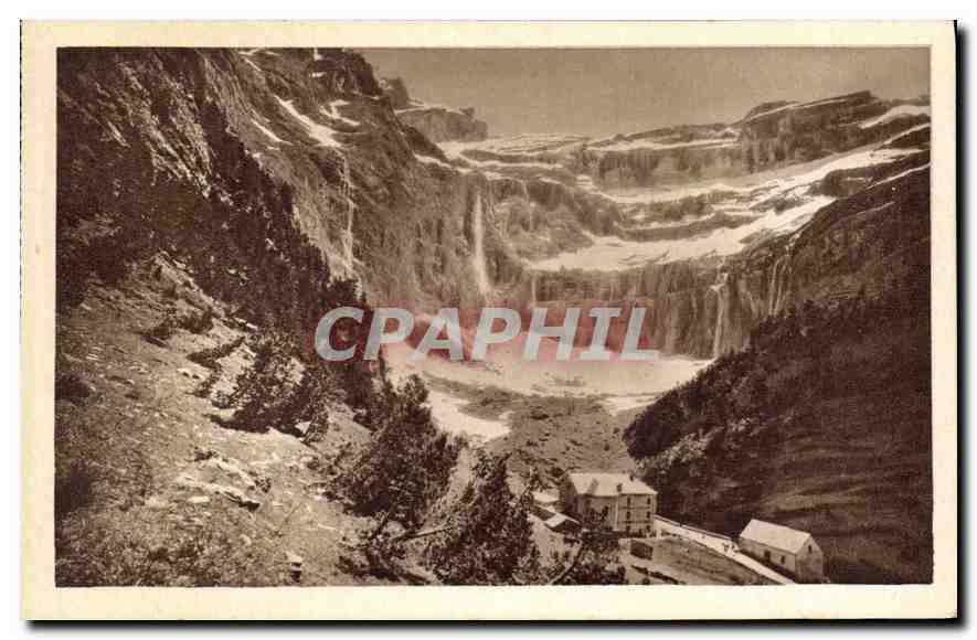 CPA Gavarnie Le Cirqie et l'Hotel 