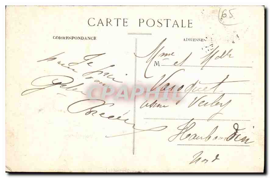 CPA Lourdes Le Calvaire Breton et la Basilique  — Verso