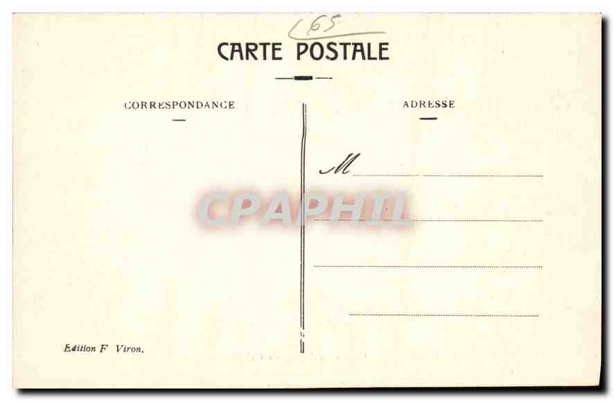 CPA Lourdes Cinquieme Station du Calvaire  — Verso