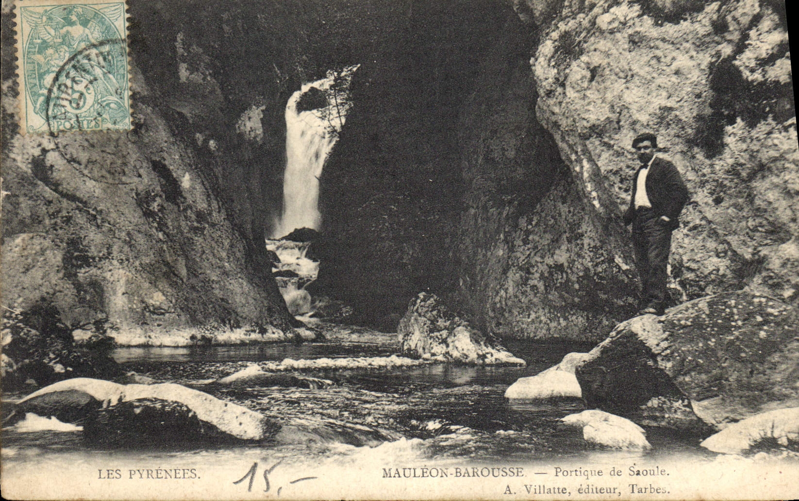 CPA Mauleon Barousse Portique de Saoule 