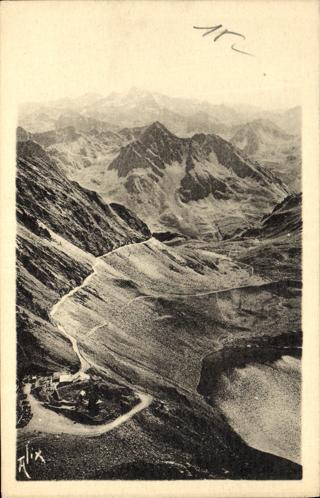 Route du Pic du Midi de Bigorre — Lac d'Oncet — Col de Sencours — Éditions ALIX, Bagnères-de-Bigorre