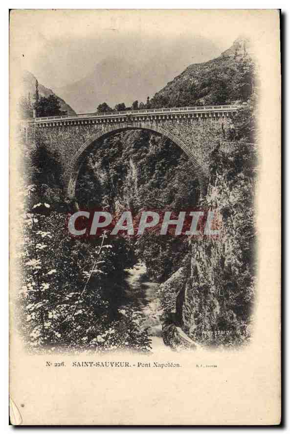 Saint-Sauveur - Pont Napoléon — éditeur R. J. Fournier, n° 226