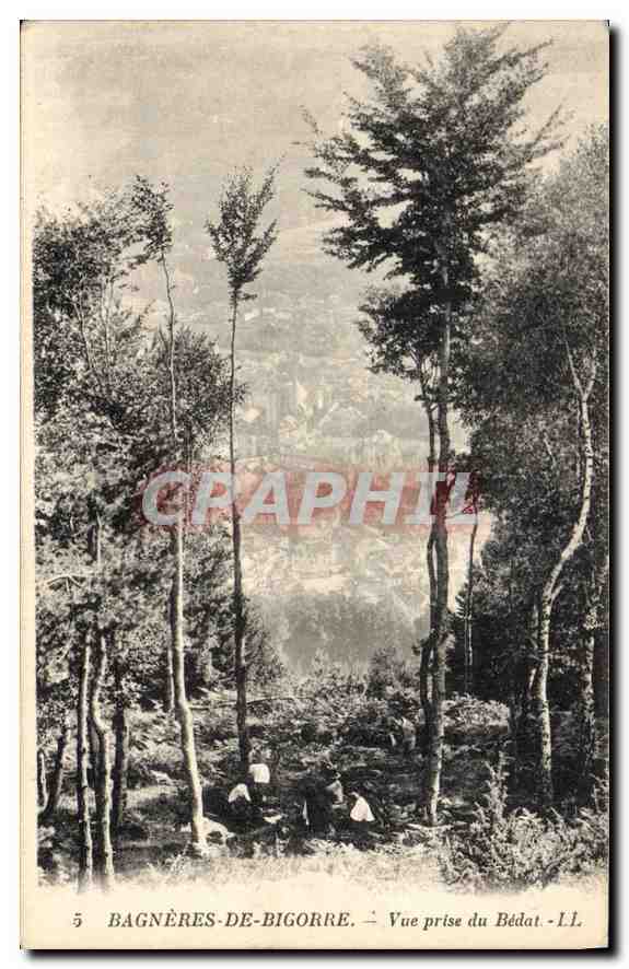 Bagnères-de-Bigorre — Vue prise du Bédat — L.L.