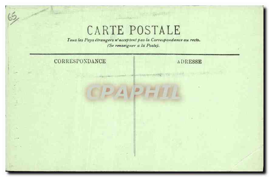 CPA Gavarnie Le Segugnac  — Verso
