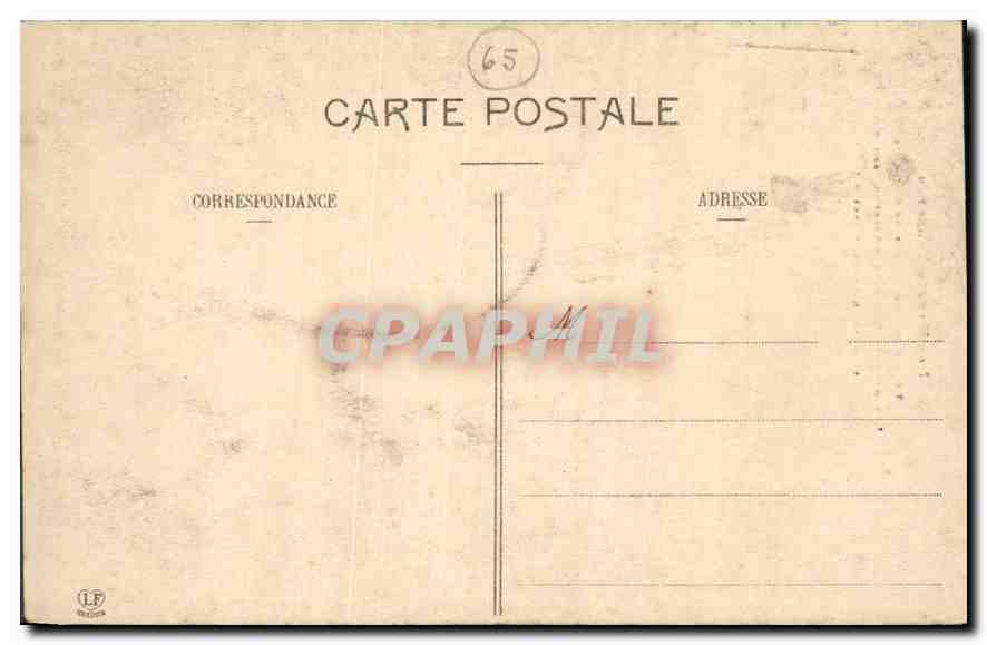 CPA Fond du Cirque de Gavarnie  — Verso
