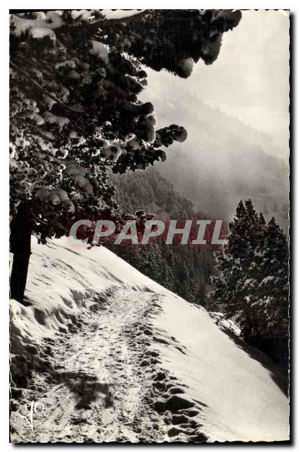 CPA Bareges Hautes Pyrenees Depart ayre Demon des Neiges 