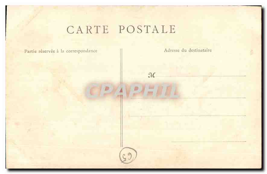 CPA Saint Sauveur H Pyr Le Pont Napoleon  — Rückseite