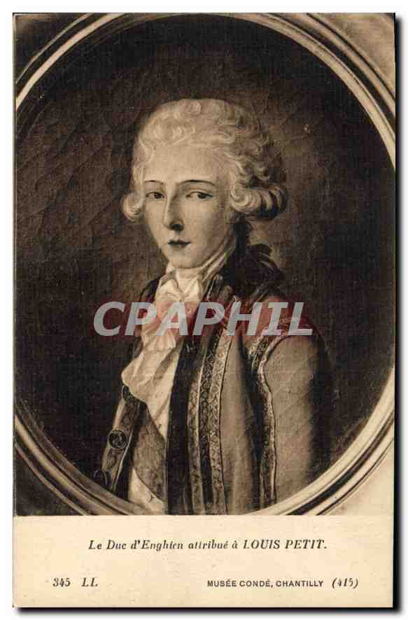 CPA Le Luc d'Enghien attribue a Louis Petit Musee Conde Chantilly 