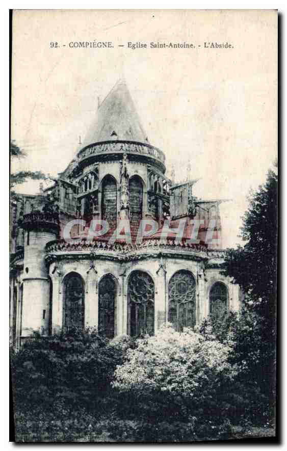 Compiègne — Église Saint-Antoine — L'Abside.