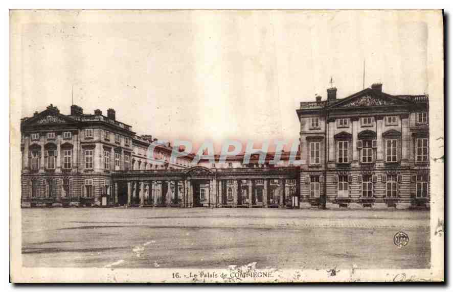 CPA Le Palais de Compiegne 