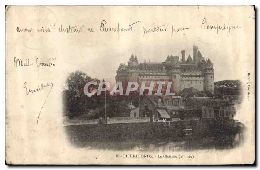 PierrefonDS - Le Château (1ère vue) — Dossin, Compiegne