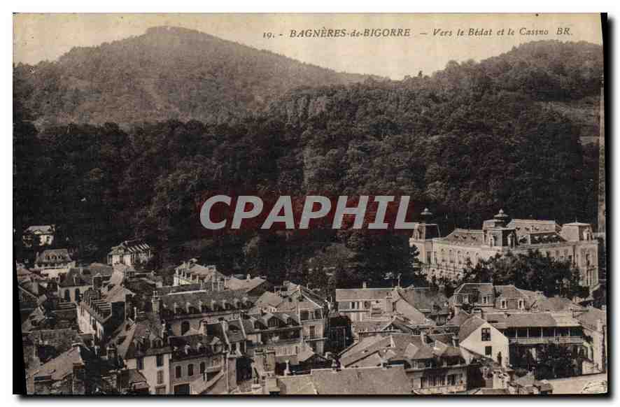 Bagnères-de-Bigorre — Vers le Bédat et le Casino BR — n°19
