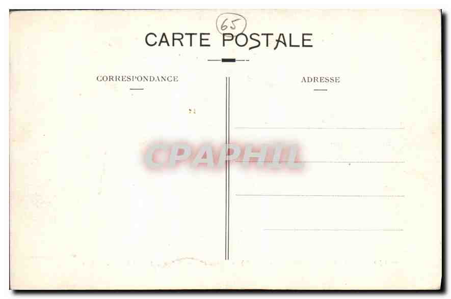 Bagnères-de-Bigorre (H.P.) — Corniche de Neige à Hount Blanco (all. 1.954 m) — C. Ledornement, n° 170 — Reverso