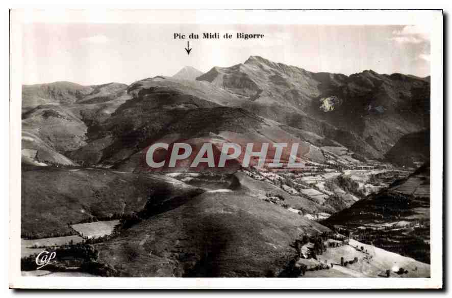 Pic du Midi de Bigorre — Vue panoramique — Édition spéciale Lourdes - Anverso
