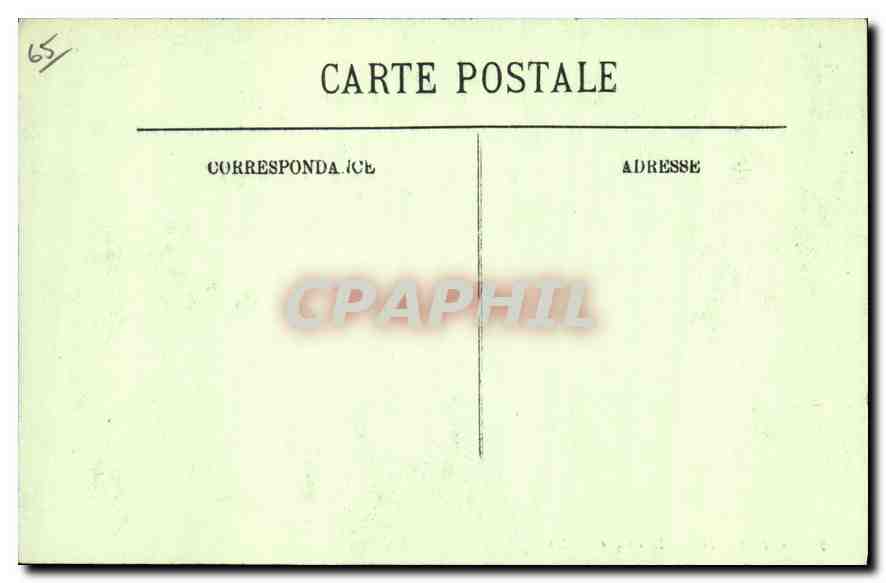CPA Gavarnie Le Cirque  — Verso