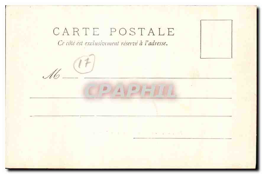 CPA Environs de Royan Nouveau phare de St Georges  — Rückseite