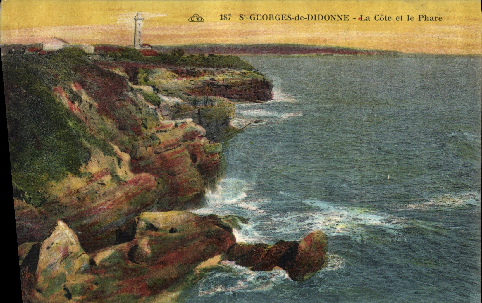 S-GLORGES-de-DIDONNE - La Côte et le Phare — Éditeur anonyme, n° 187