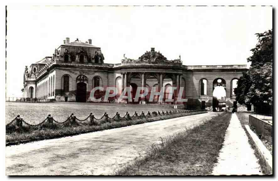 Château de Fontainebleau — vue du parc et du bâtiment principal — éditeur CPAPHIL - Anverso