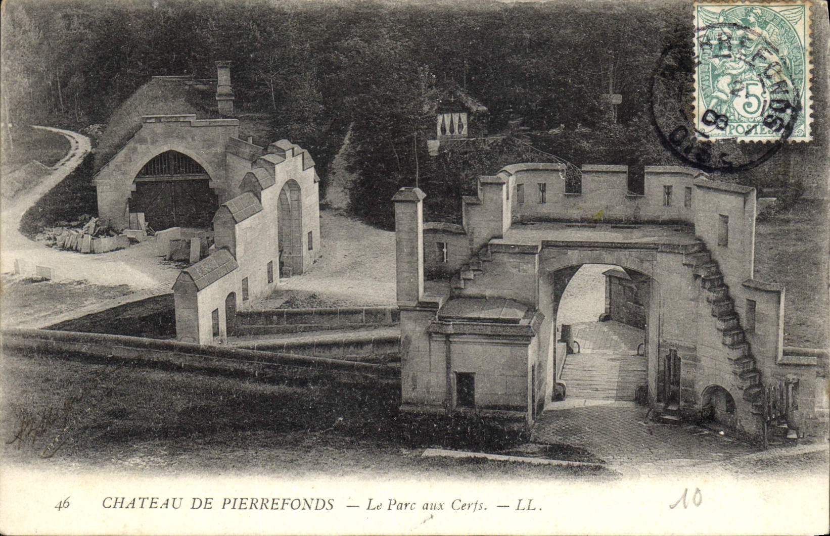 Château de Pierrefonds — Le Parc aux Cerfs — LL.