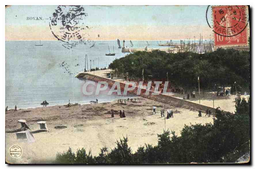 Royan — Location des îles — Éditeur : Rougellès & Malet