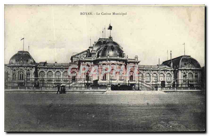 CPA Royan Le Casino Municipal 