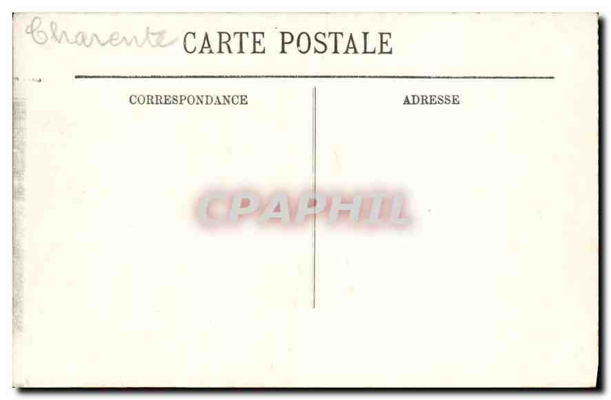 CPA Environs de Royan Vallieres Ensembles des Rochers isoles  — Back