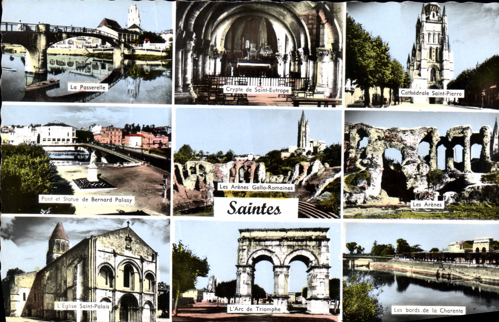 Saintes — Lieux et monuments — Éditions GABY