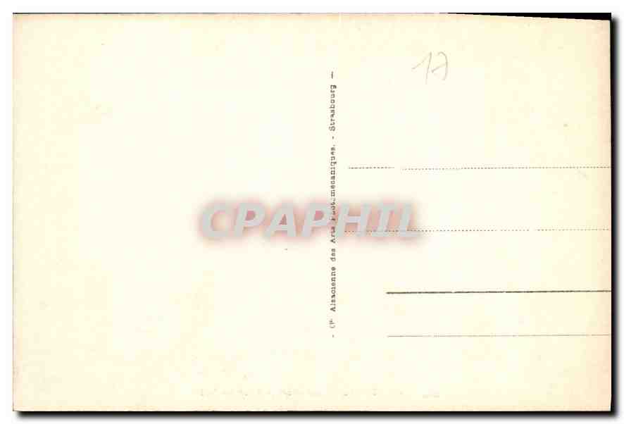 CPA St Palais sur Mer Allee en foret  — Verso