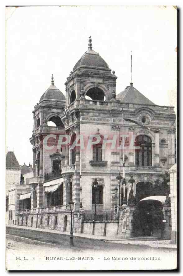 CPA Royan les Bains Le Casinon de Foncillon 