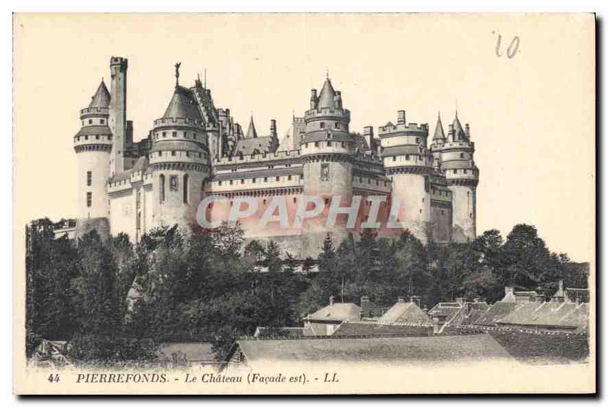 Pierrefonds - Le Château (Façade est) - LL - Anverso