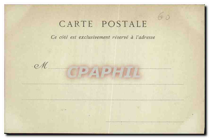 CPA Compiegne Le Berceau de Napoleon 1er — Rückseite