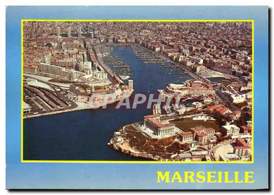 CPM Marseille Le Vieux Port 