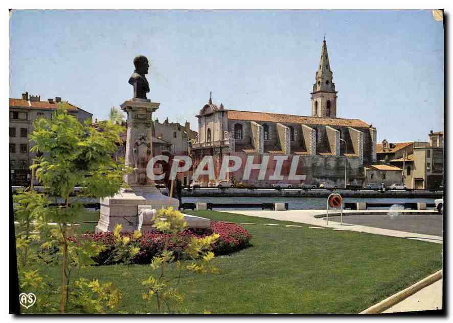 Martigues (Bouches-du-Rhône) — Monument Richaud et l'Église de Jonquières — Éditeur AS, n°13