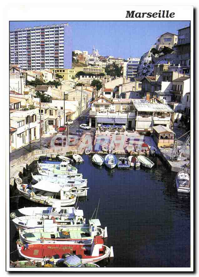 CPM Marseille BdR Le Vallon des Auffes 