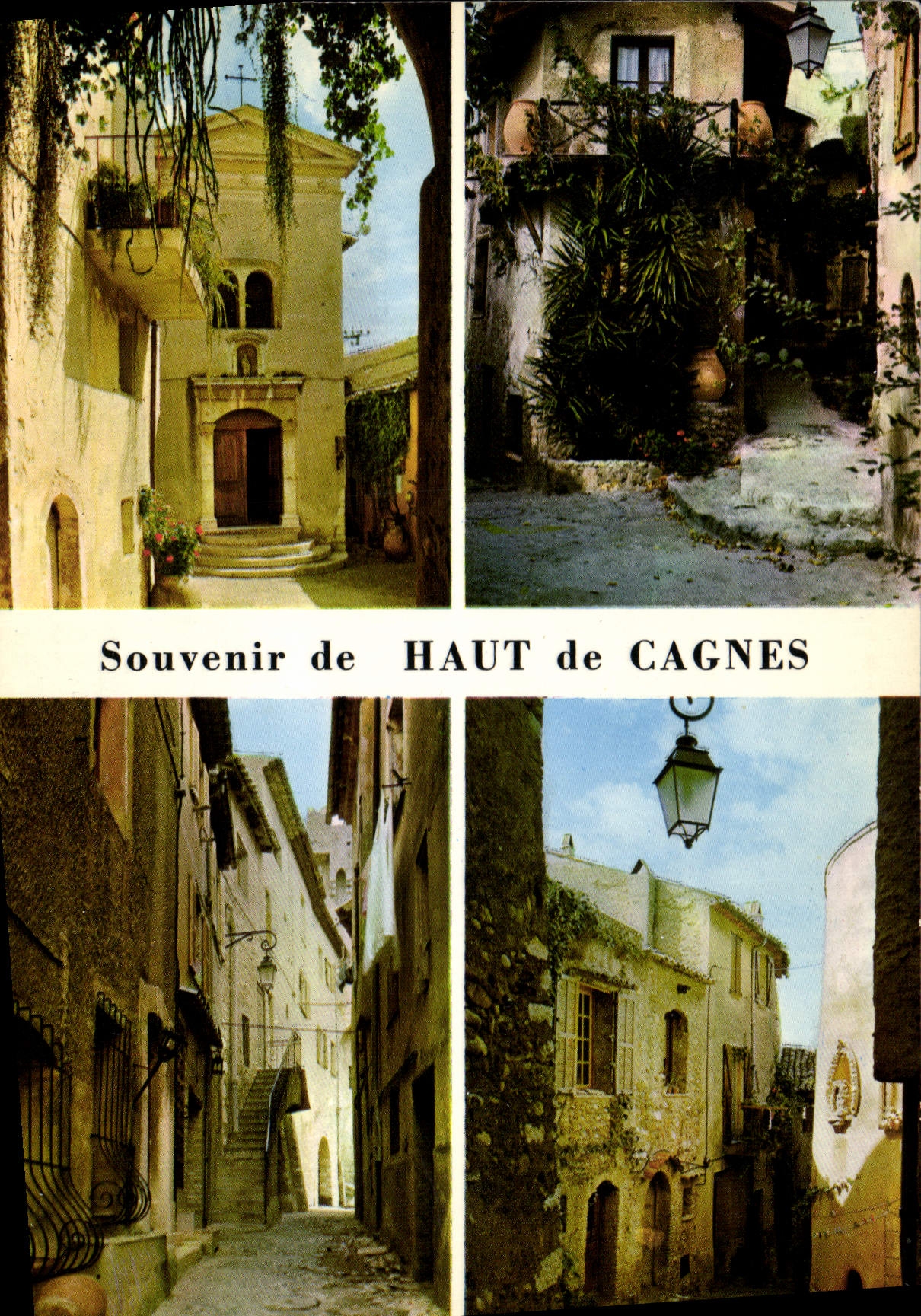 CPM Souvenir de Haut de Cagnes 